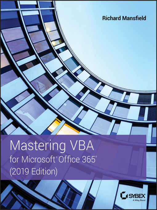 Title details for Mastering VBA for Microsoft Office 365 by Richard Mansfield - Available